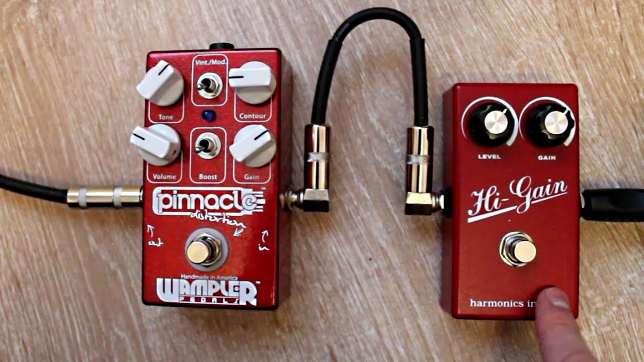 Udaloff Hi Gain Harmonics Injector & Wampler Pinnacle review and sound test